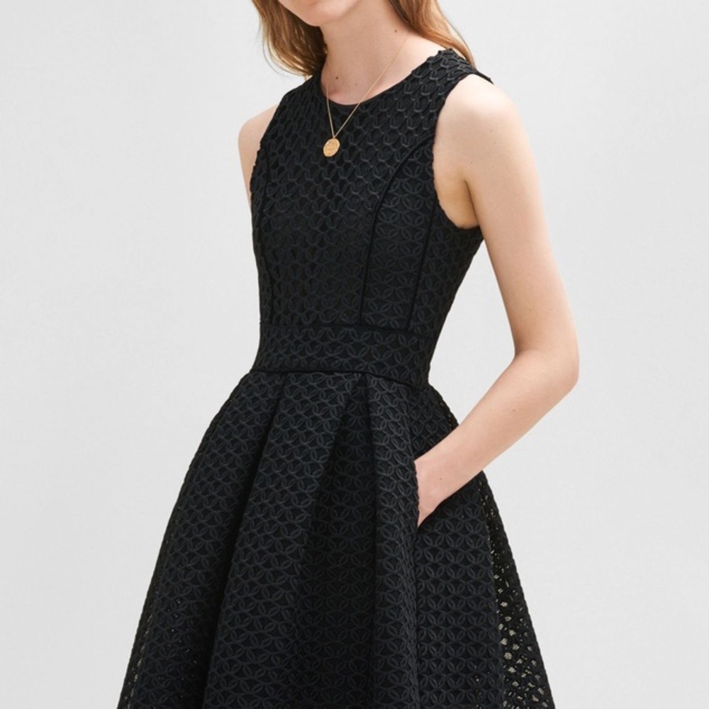Maje Rosianne dress black size